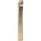 Ekena Millwork Thorton Arts & Crafts Rough Sawn Outlooker, Douglas Fir, 6"W x 34"D x 46"H OUT06X34X46THR03RDF - alternate 3